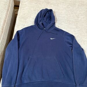 Nike Navy Blue Pullover Hoodie